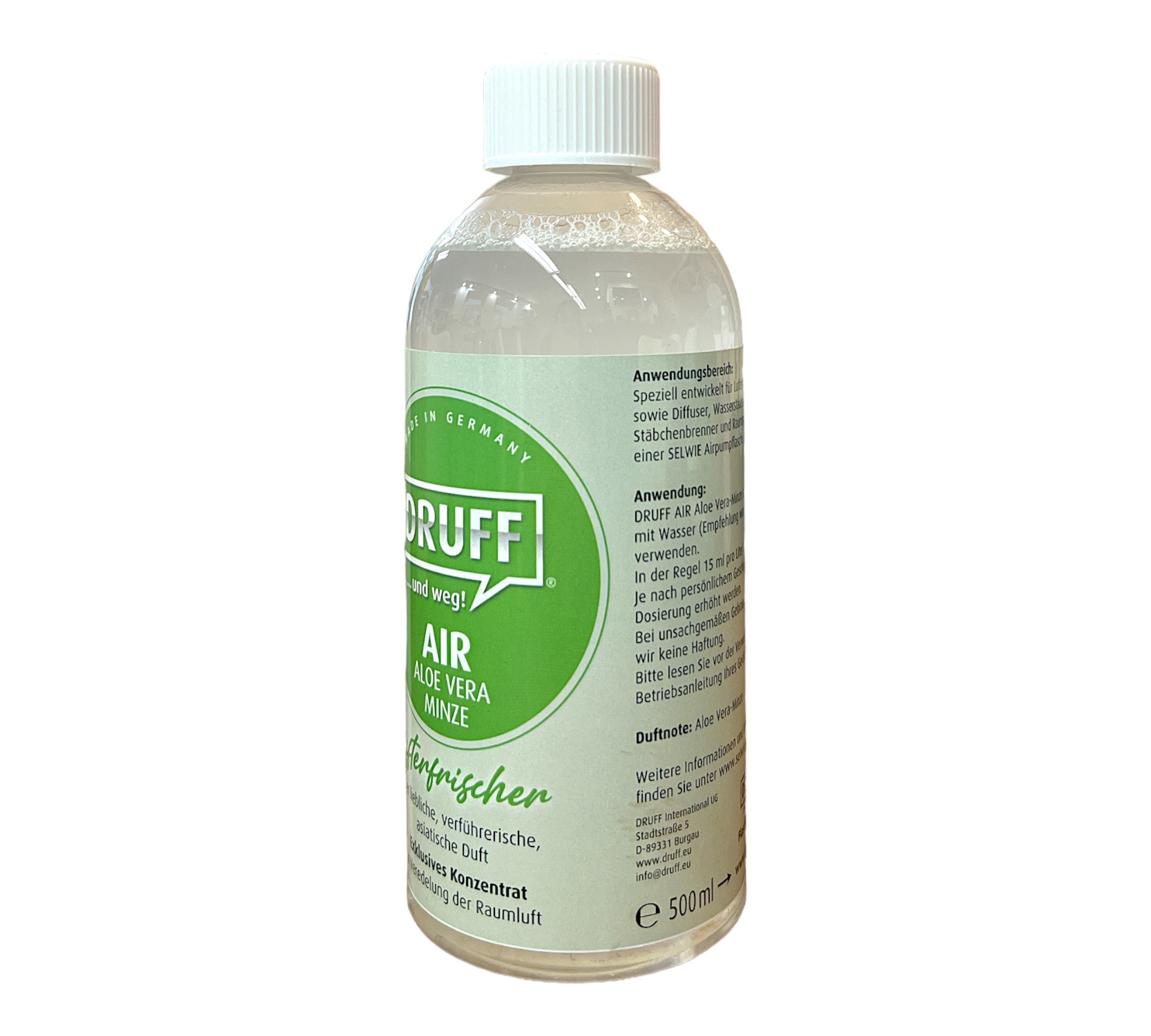 DUFTSTOFF DRUFF AIR ALOE VERA MINZE