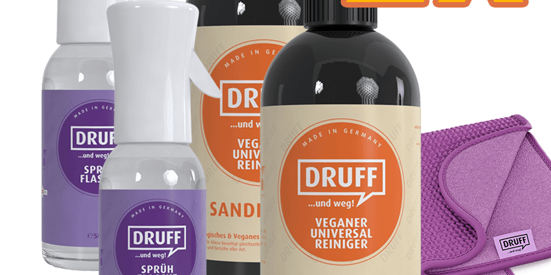 Veganer Universalreiniger DRUFF Set gross - Selwie Shop